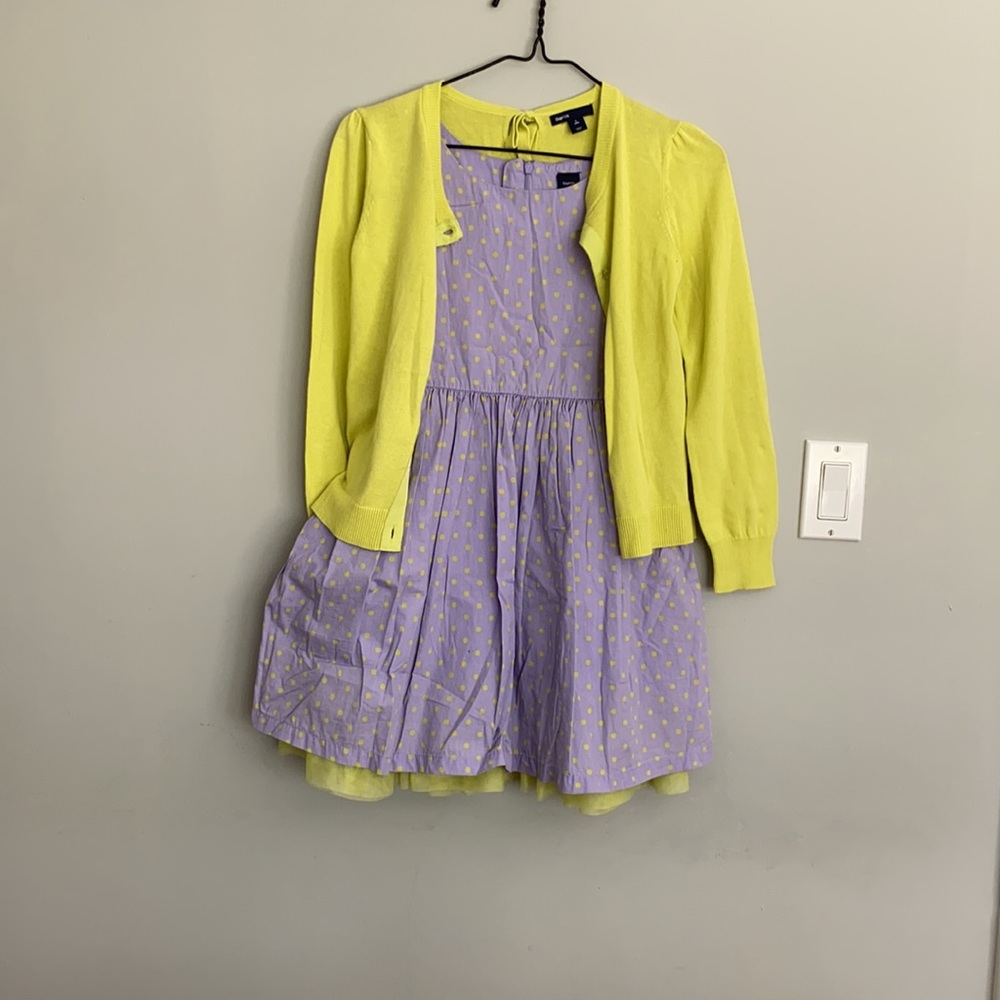 Girls Size 10 GapKids Dress and Sweater